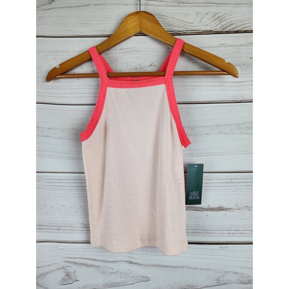 Wild Fable Tank Top Feather Peach Junior's XS
